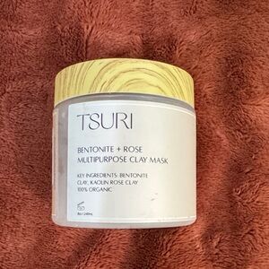 New Tsuri Bentonite + Rose Clay Mask  8oz/240ml
